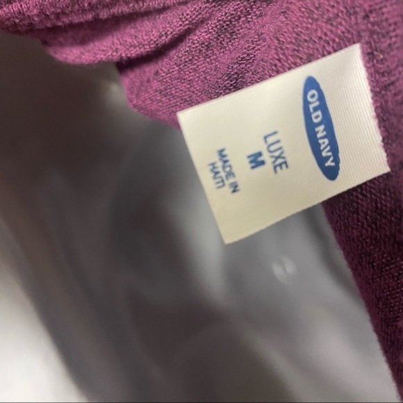 Old Navy Luxe medium purple tee - Picture 5 of 5